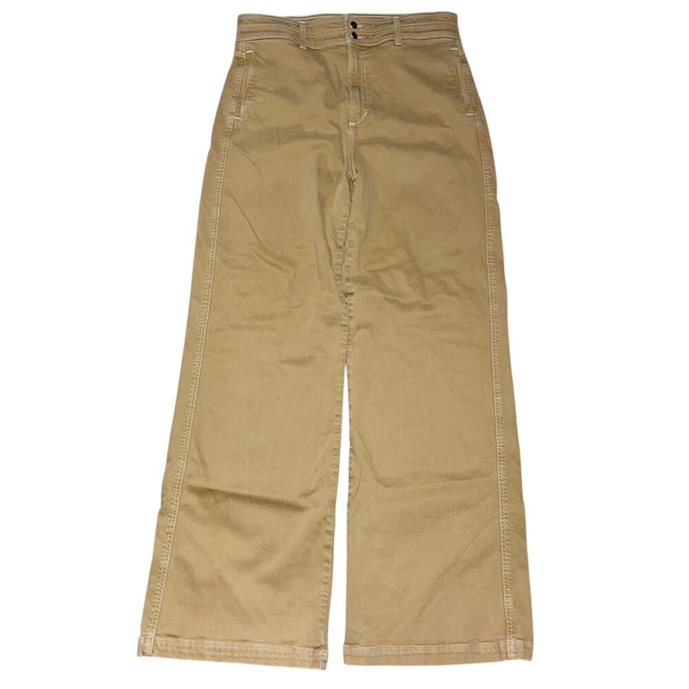 Joe's Jeans The Allana Wide Leg 33 Almond Wash Jeans - Picture 3 of 12